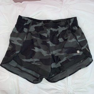 Printed Mesh Racer Run Short 4"